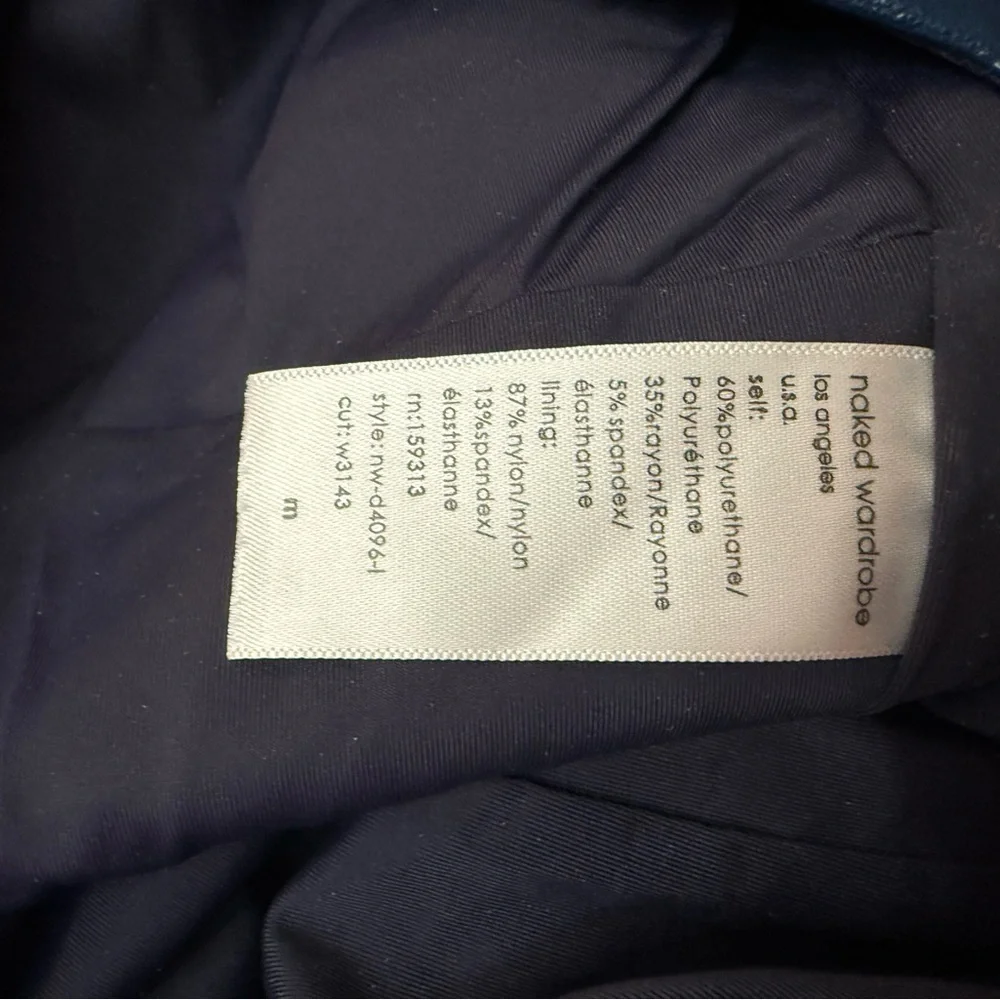 Naked wardrobe Dresses
Down to the Corset Long Sleeve Faux Leather Dress - Picture 4 of 4